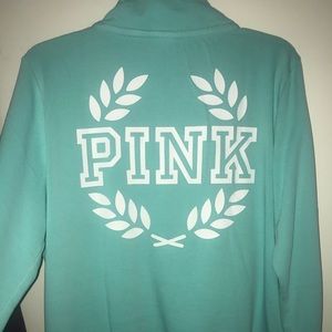 VS pink half zip